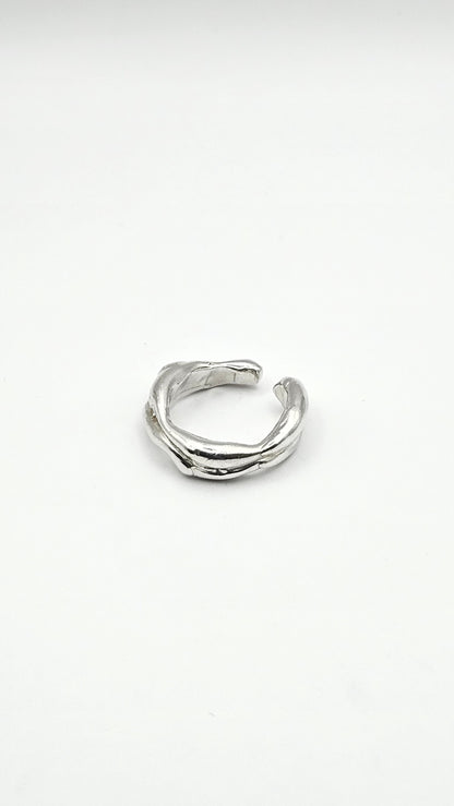 Earcuff "Lava Double M"