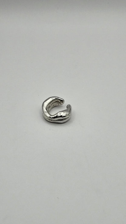 Earcuff "Lava Double S"
