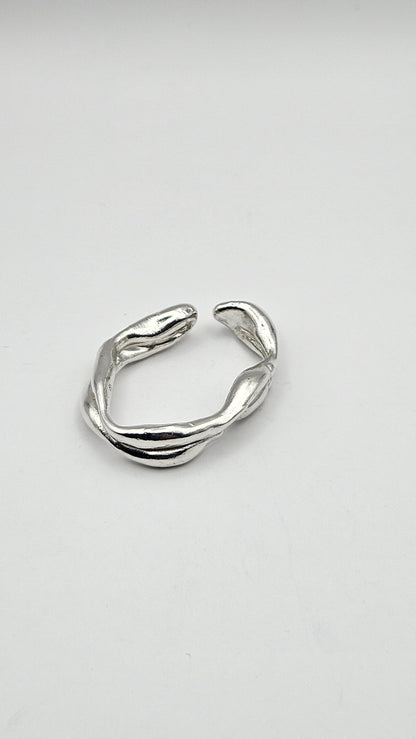 Earcuff "Lava Double L"