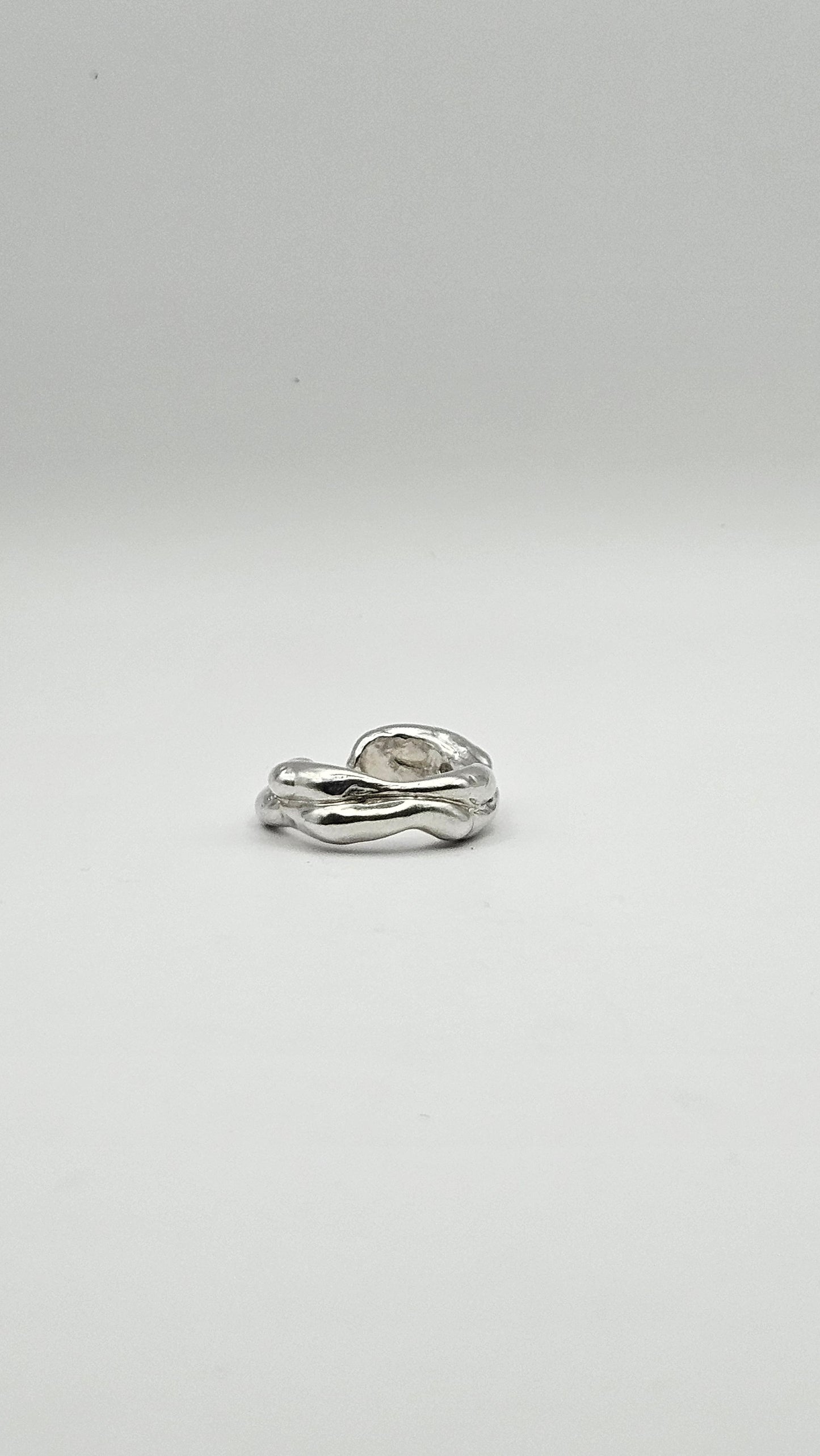 Earcuff "Lava Double S"