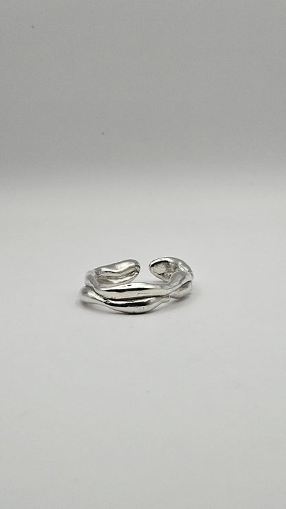 Earcuff "Lava Double M"