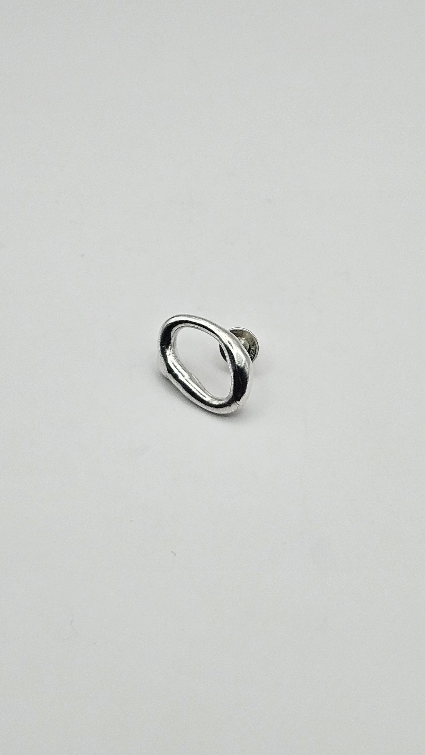 Earring "Lava closed S"