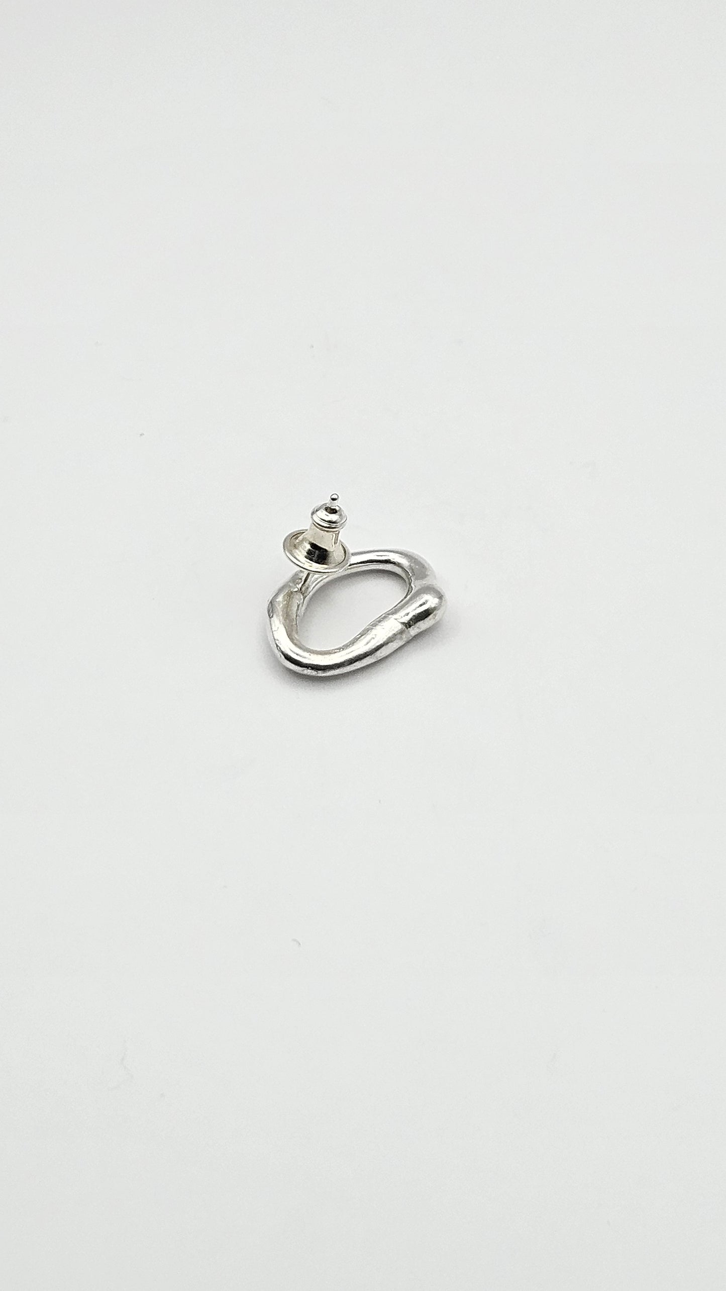 Earring "Lava closed S"