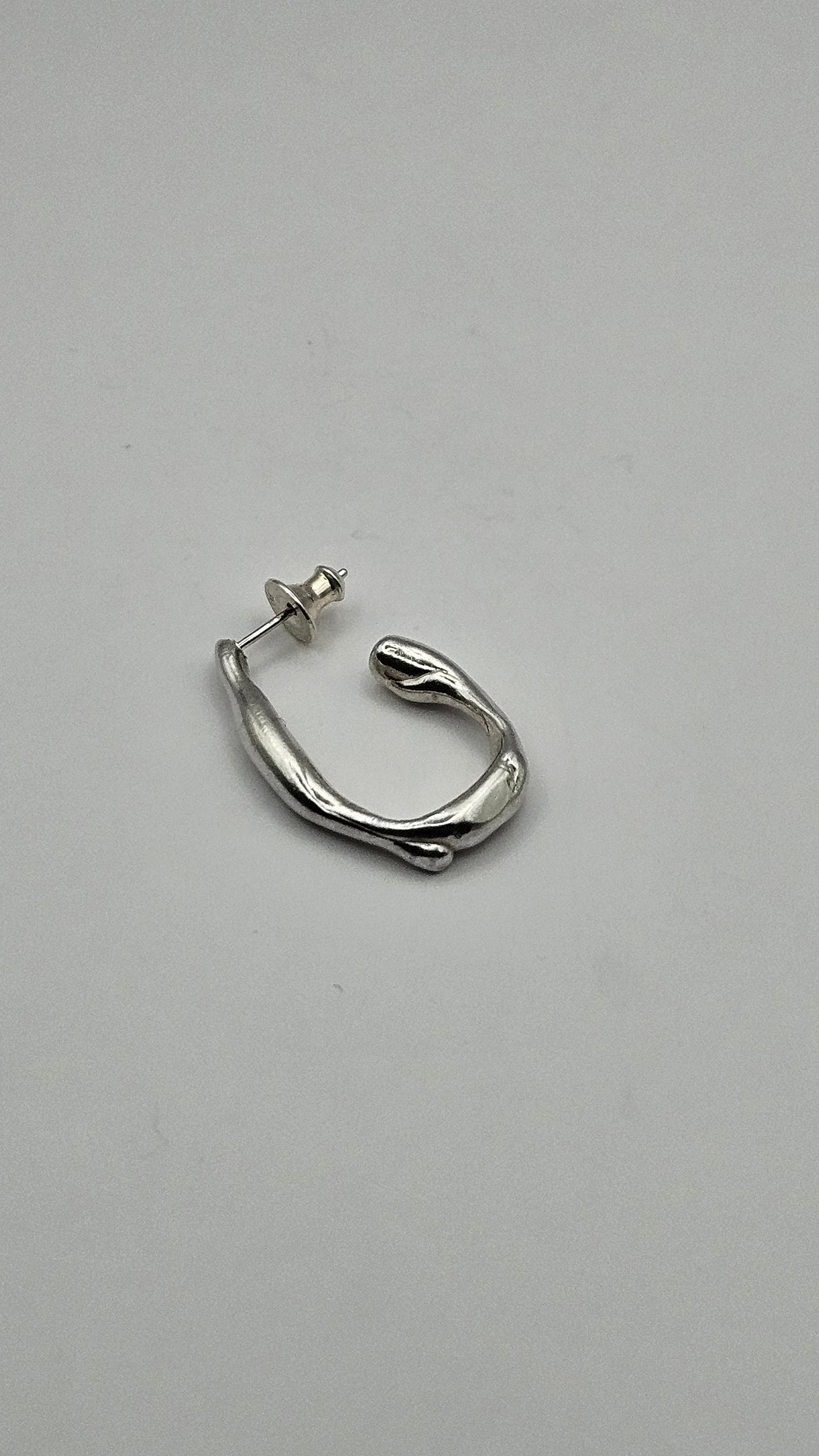 Earring "Lava Oval M"