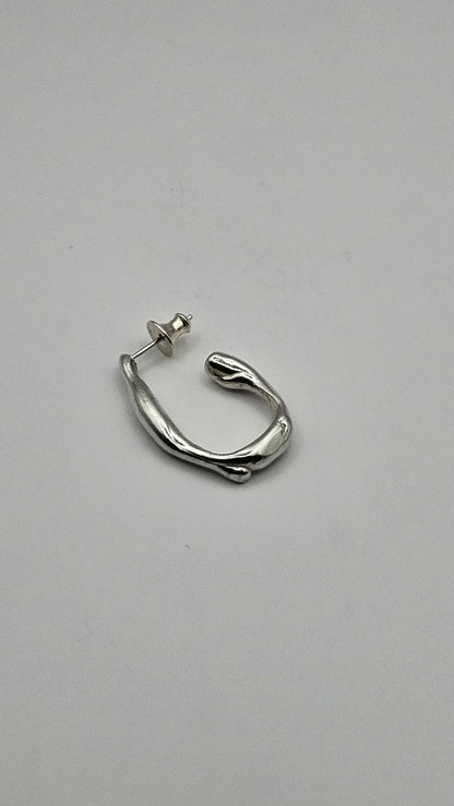 Earring "Lava Oval M"