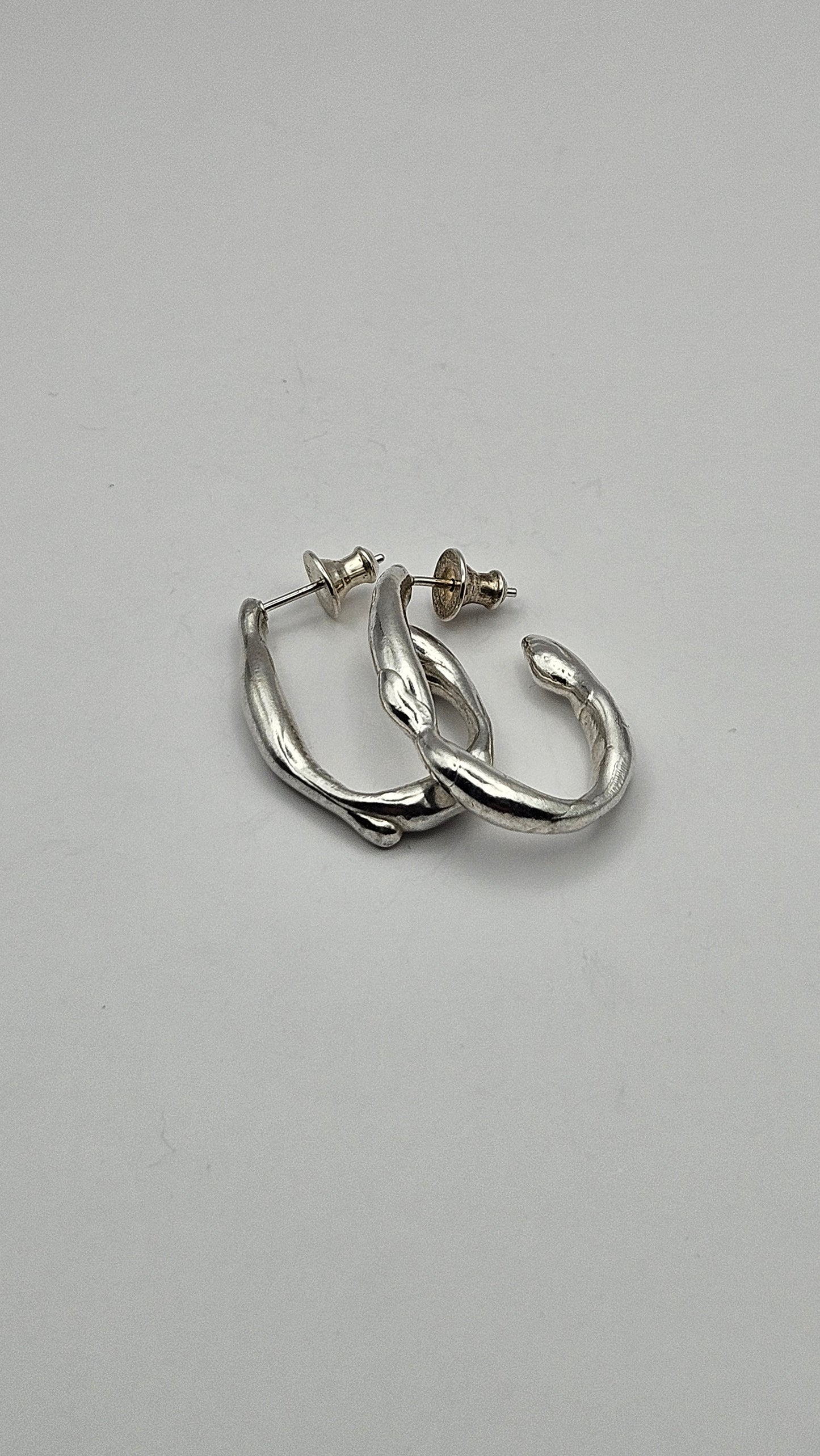 Earring "Lava Oval M"