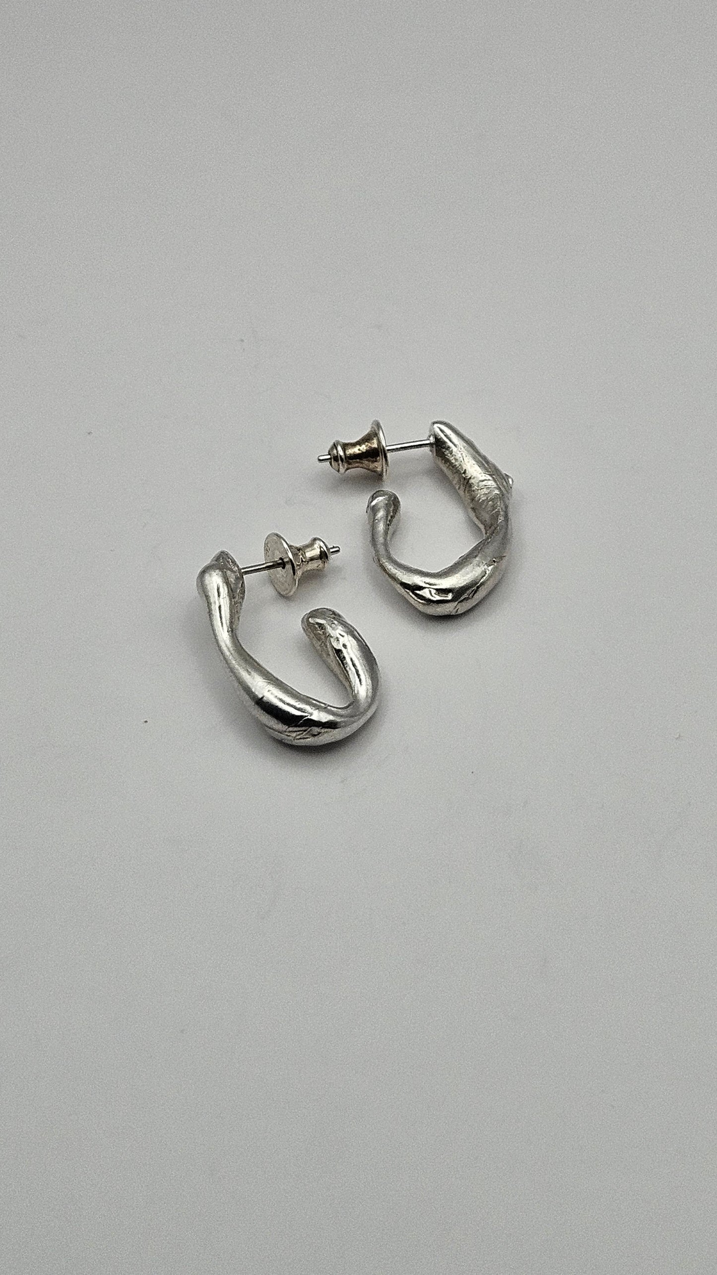 Earring "Lava Oval S"