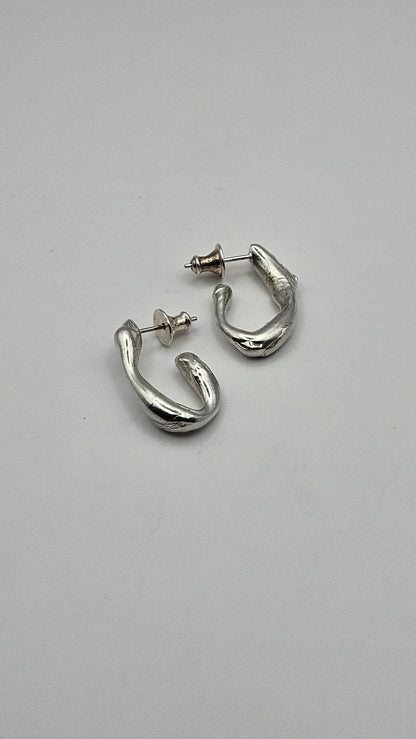 Earring "Lava Oval S"