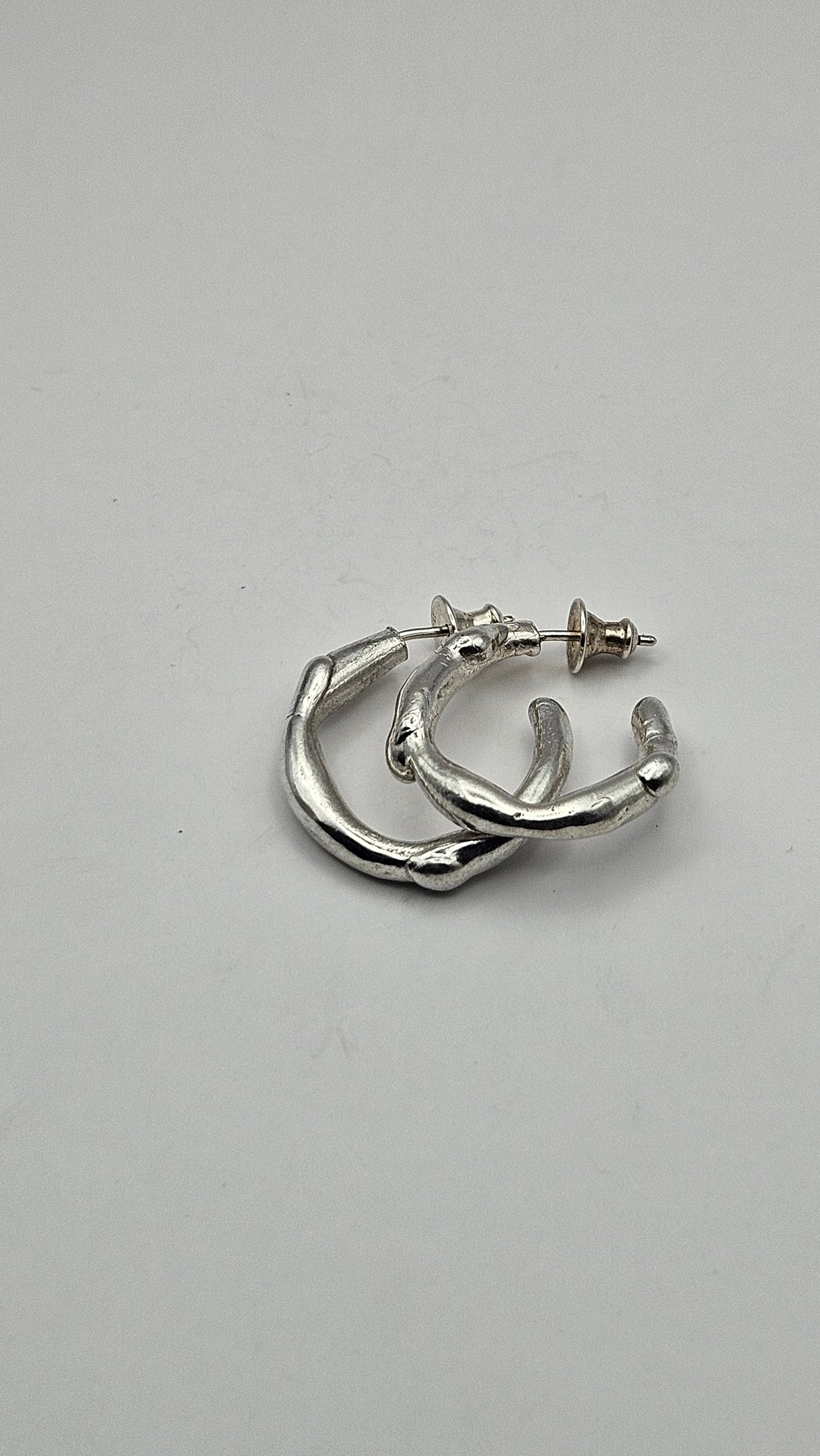 Earring "Lava Rond S"
