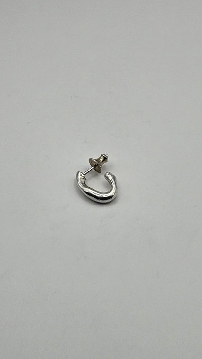 Earring "Lava Oval XS"