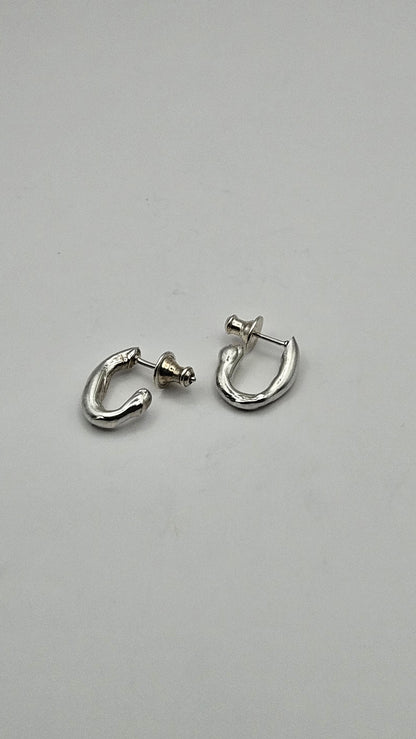Earring "Lava Oval XS"